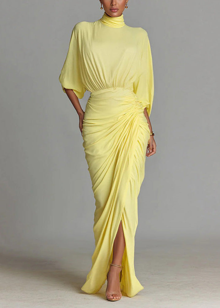 AUREA | Vestido largo sofisticádo con mangas