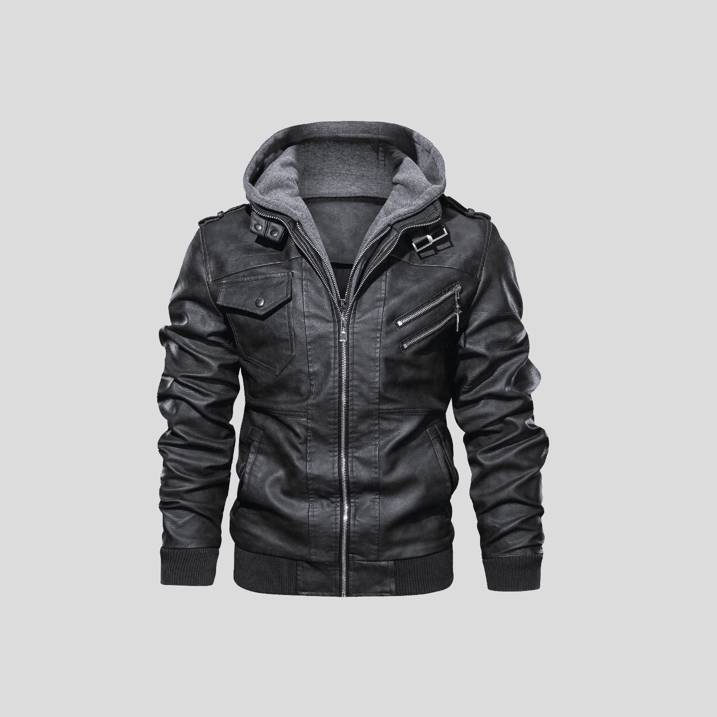 EMILIANO | Chaqueta con capucha desmontable para hombre