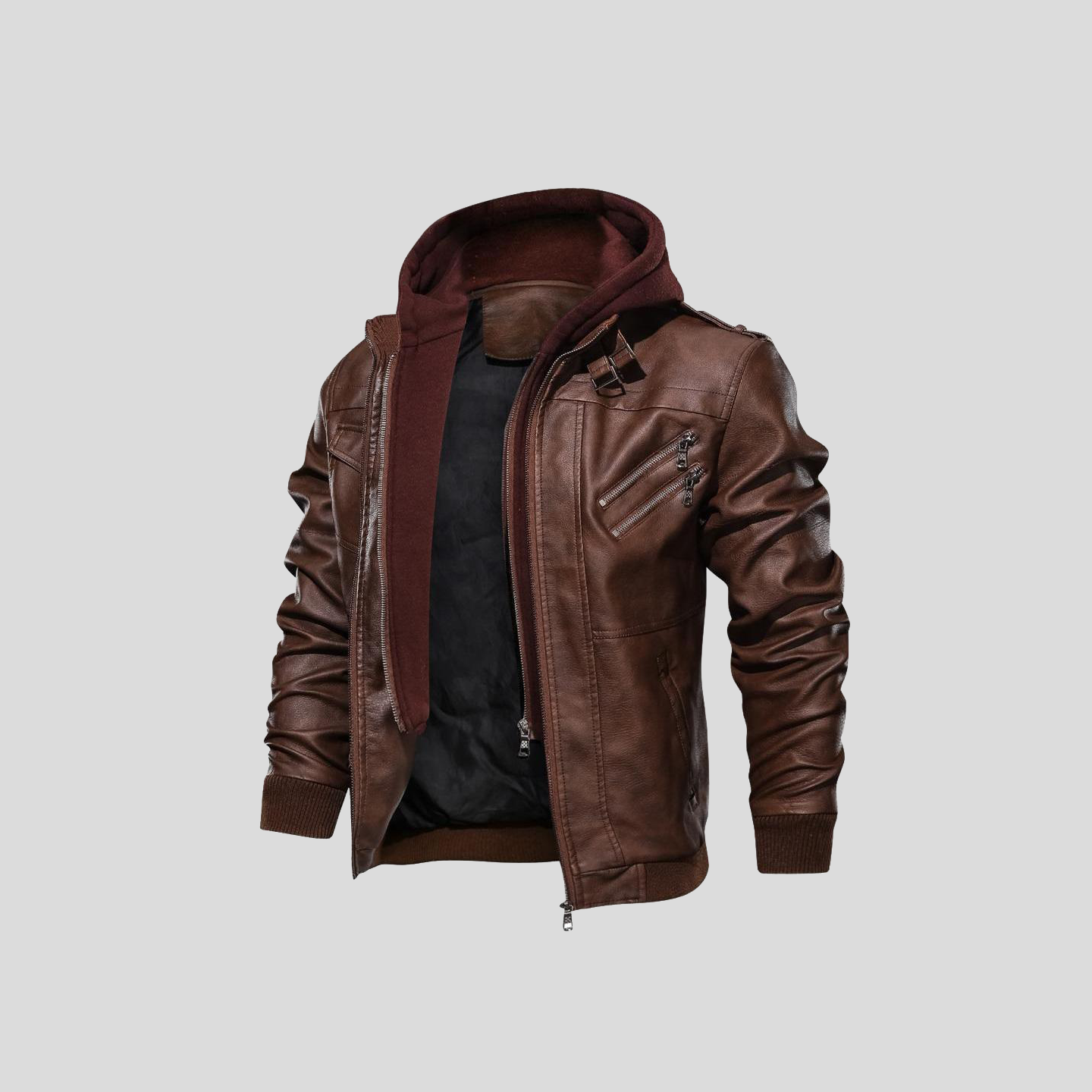 EMILIANO | Chaqueta con capucha desmontable para hombre