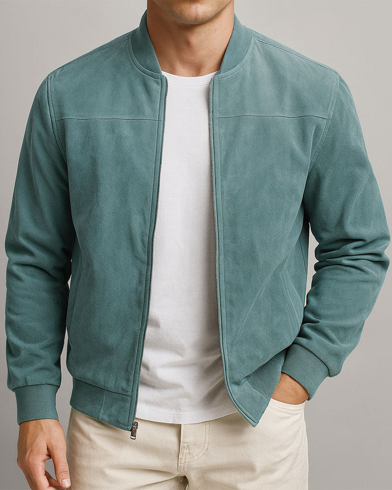 LORENZO | Chaqueta de ante clásica