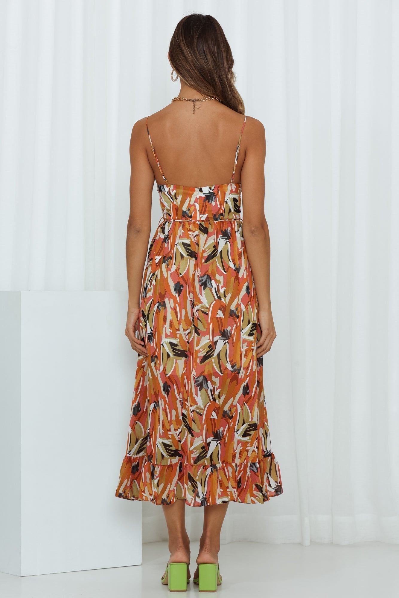 DORIA | Vestido estampado de temporada