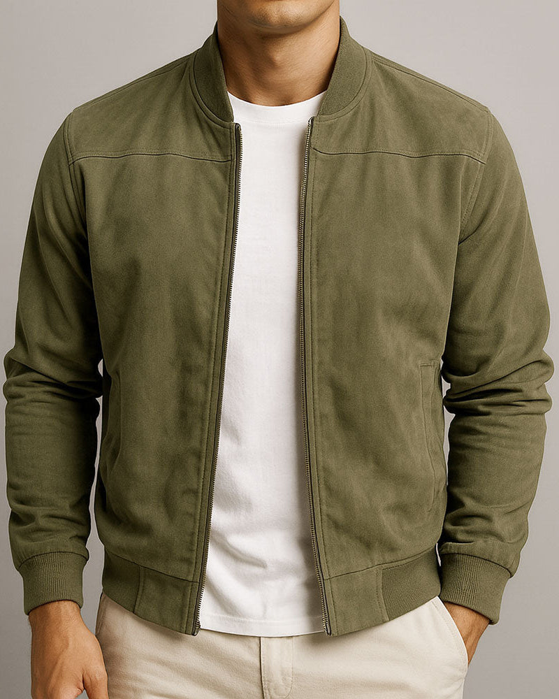 LORENZO | Chaqueta de ante clásica