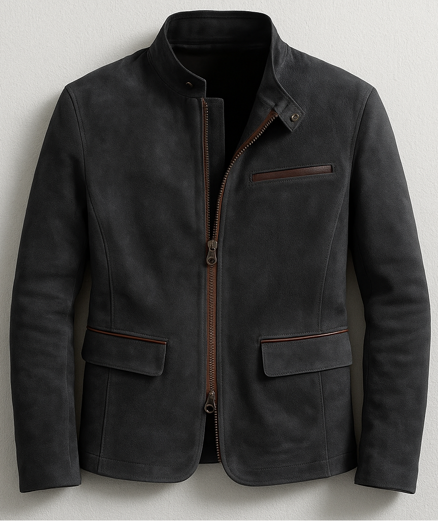 MARCO | Chaqueta de gamuza clásica
