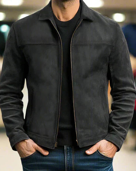 LEONEL | Chaqueta de cuero informal