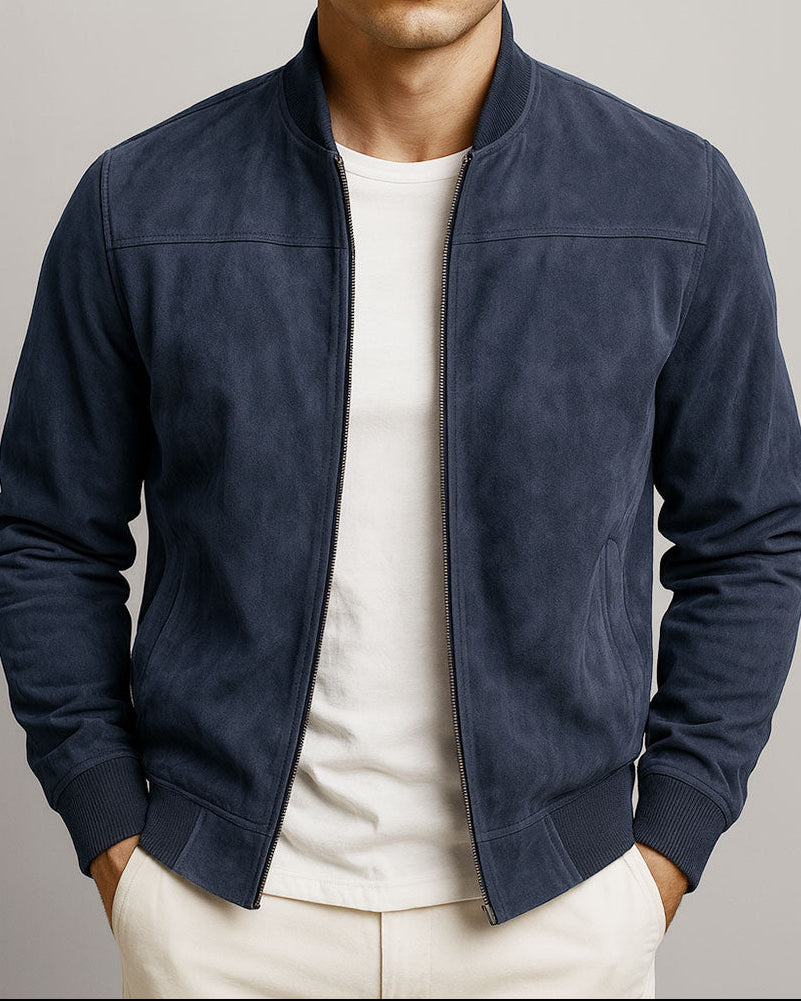 LORENZO | Chaqueta de ante clásica
