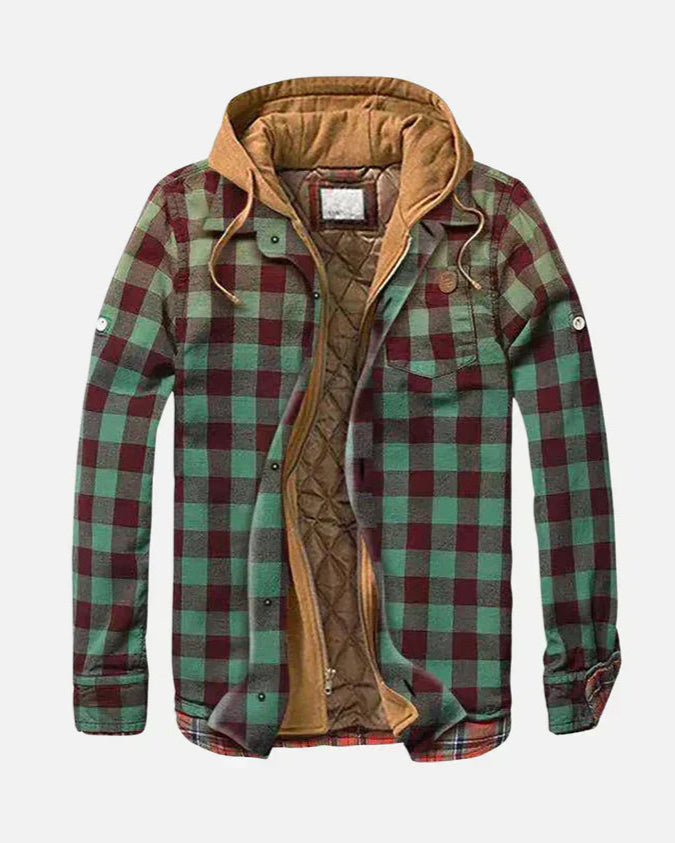 ALFONSO | Chaqueta patchword estampada.