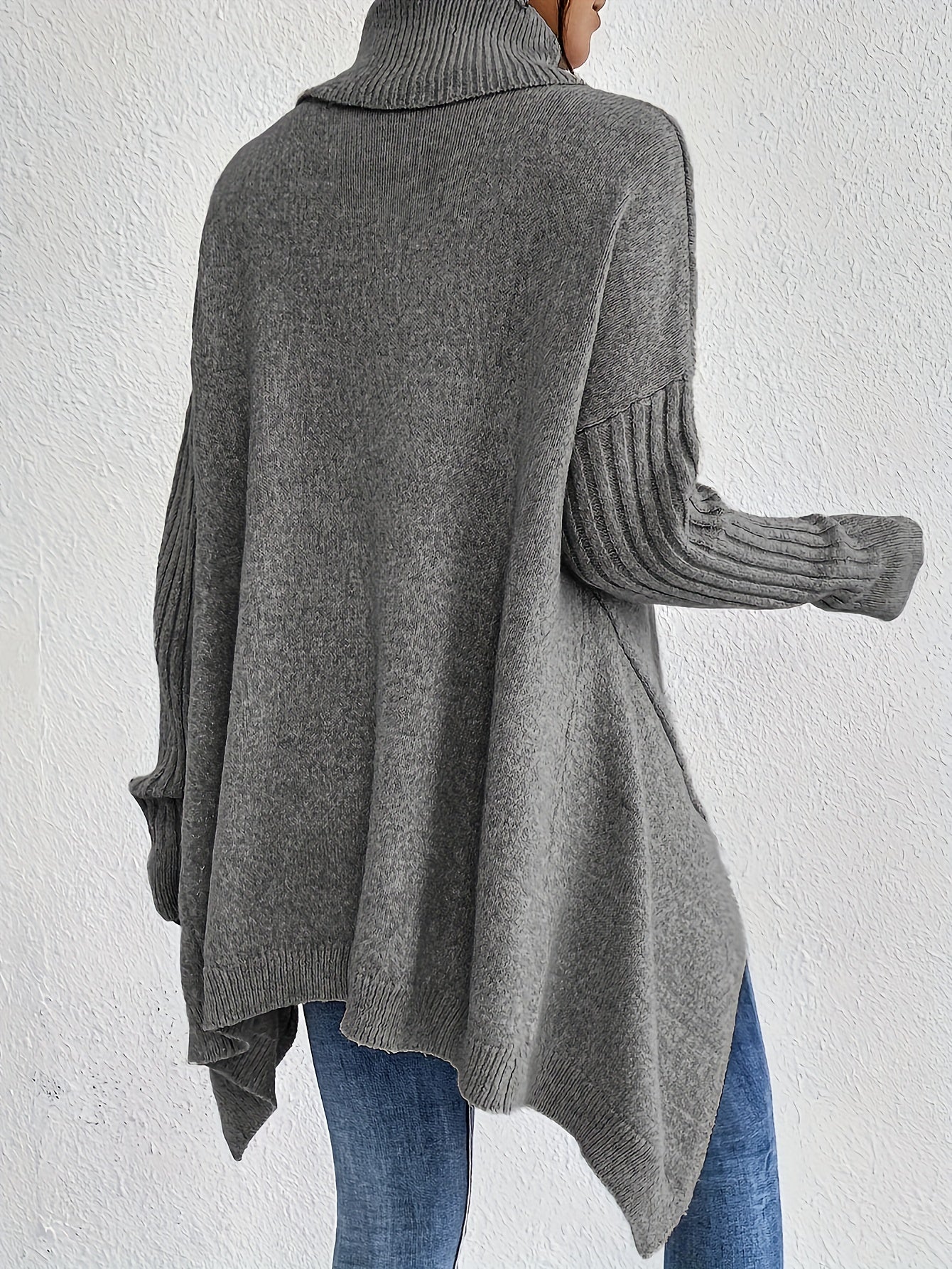 ANNE | Suéter de cuello alto oversize