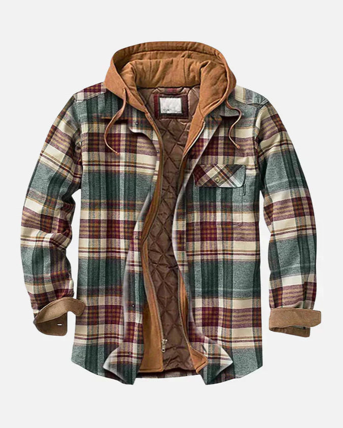 ALFONSO | Chaqueta patchword estampada.