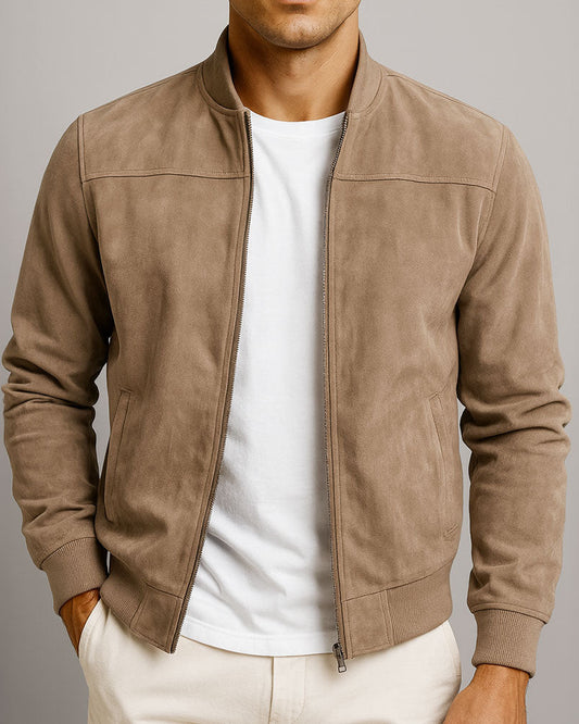 LORENZO | Chaqueta de ante clásica