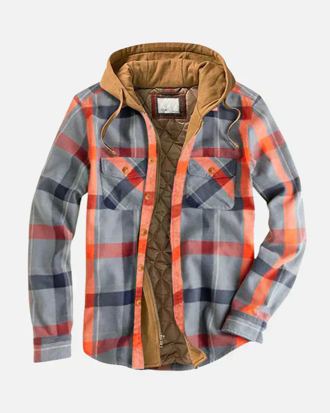 ALFONSO | Chaqueta patchword estampada.