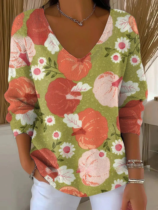 CHLOE | Suéter con cuello en V