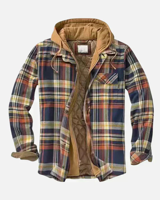 ALFONSO | Chaqueta patchword estampada.