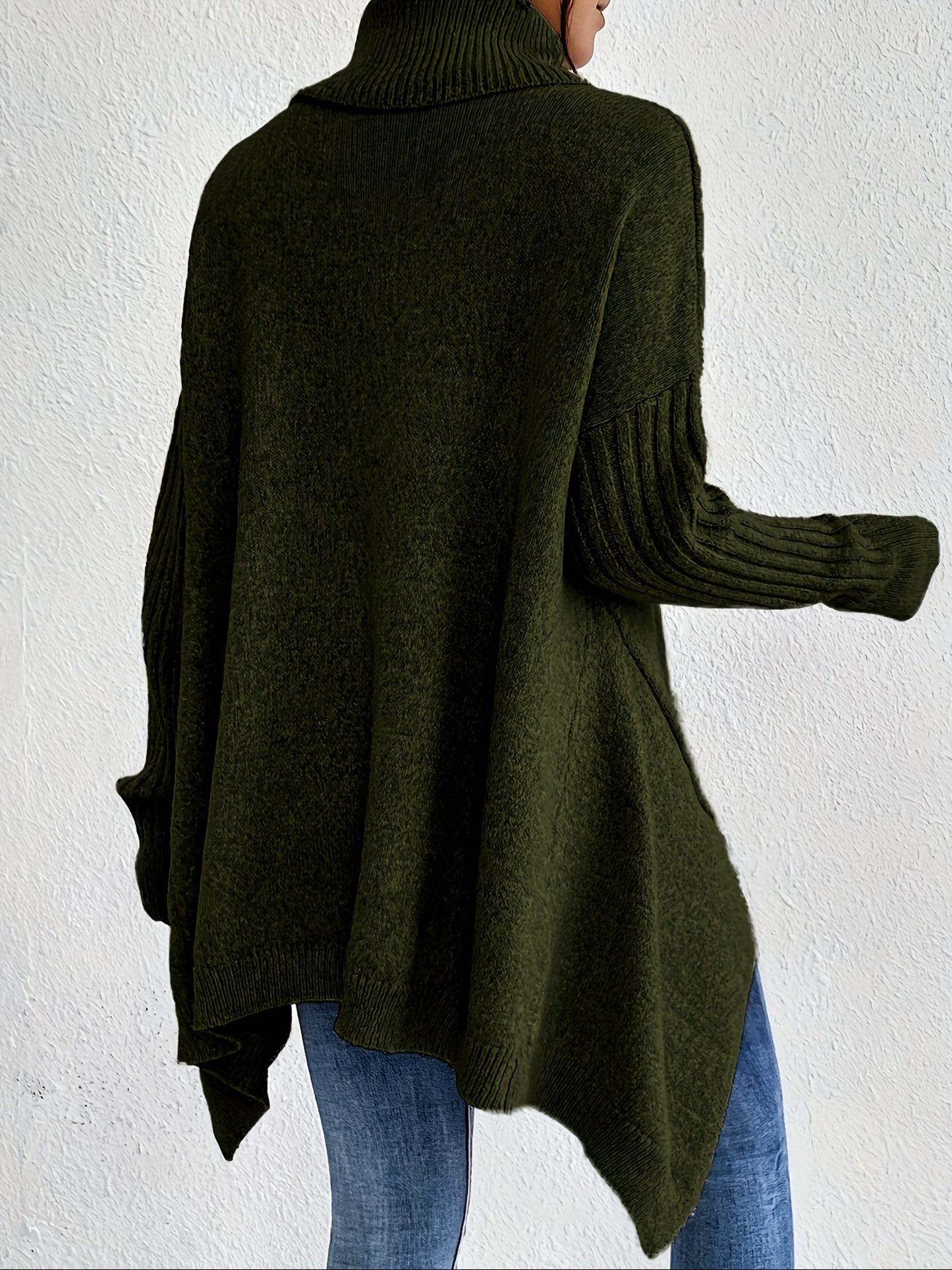 ANNE | Suéter de cuello alto oversize