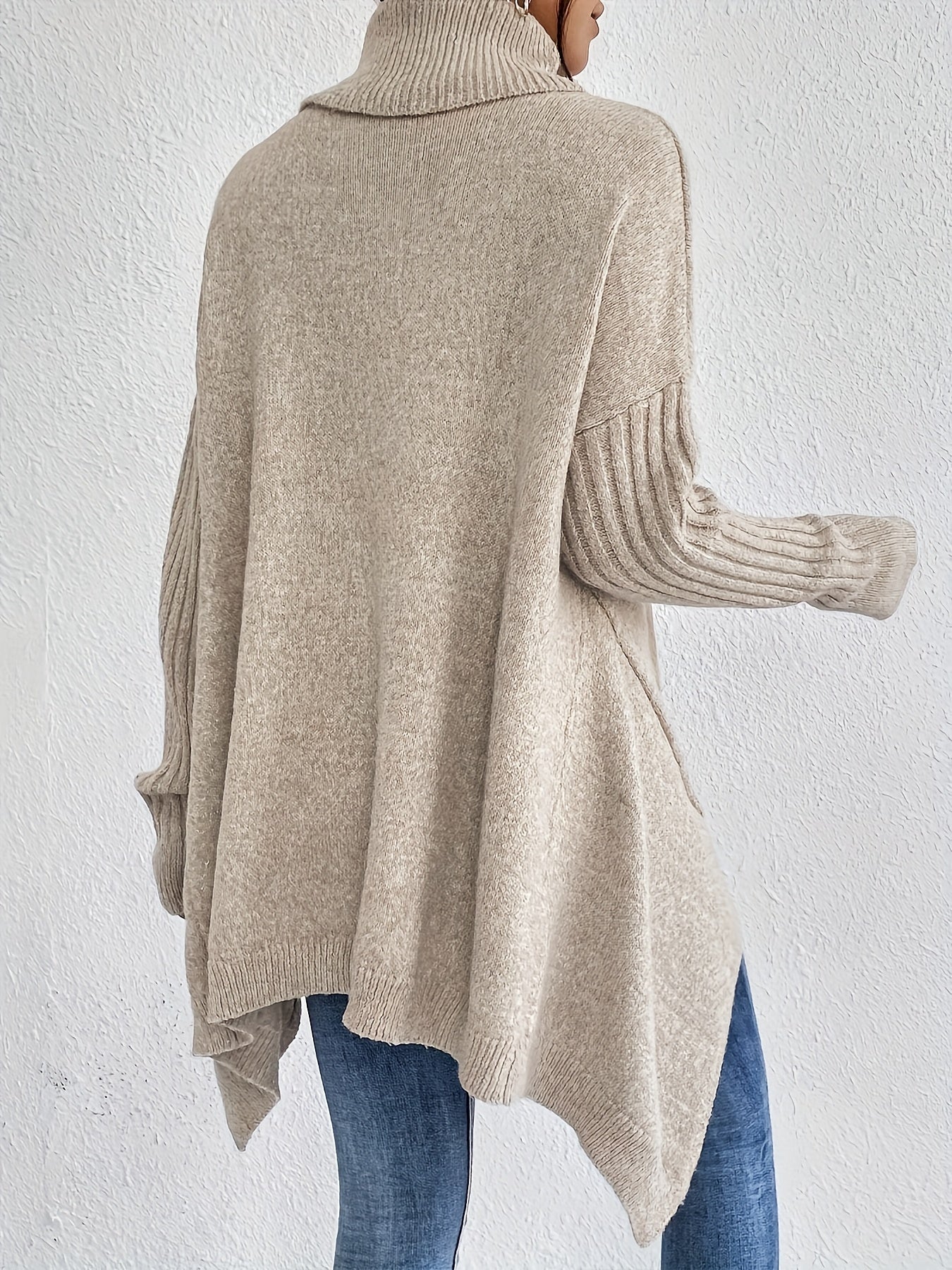 ANNE | Suéter de cuello alto oversize