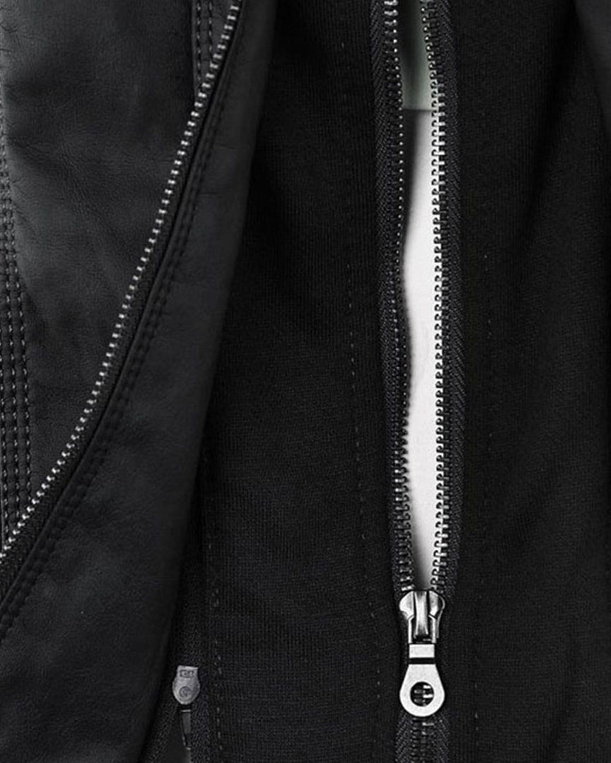 MÓNICA | Chaqueta de cuero otoñal