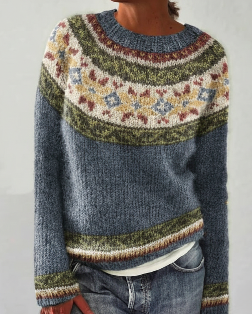 LEAH | Jersey estampado de temporada