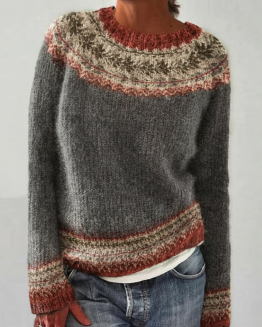 LEAH | Jersey estampado de temporada