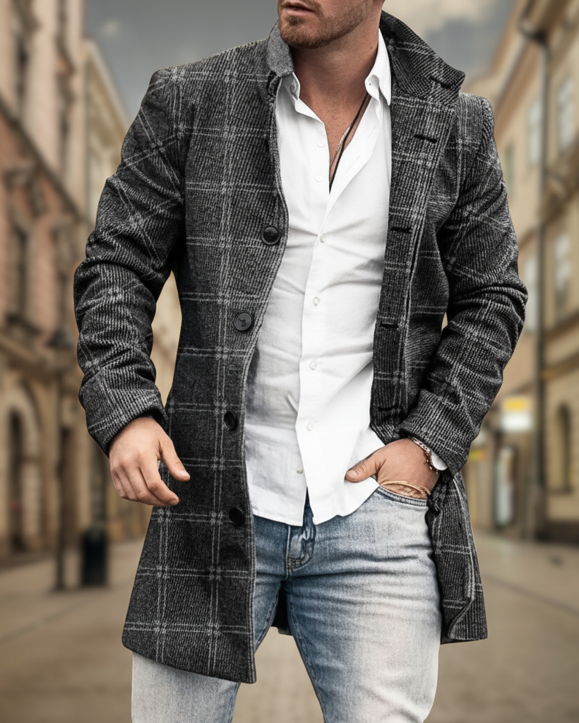 ADRIANO | Abrigo de pana para hombre