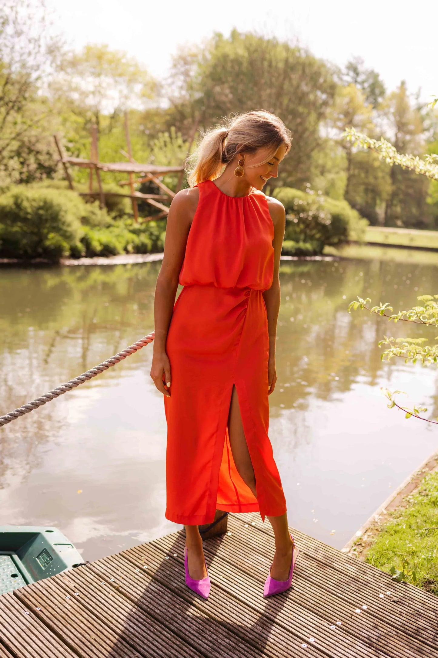 LISA |  Vestido midi de verano