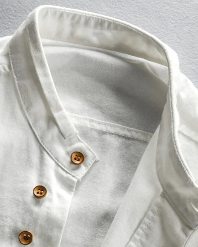 DORIO | Camisa con cuello mao de temporada
