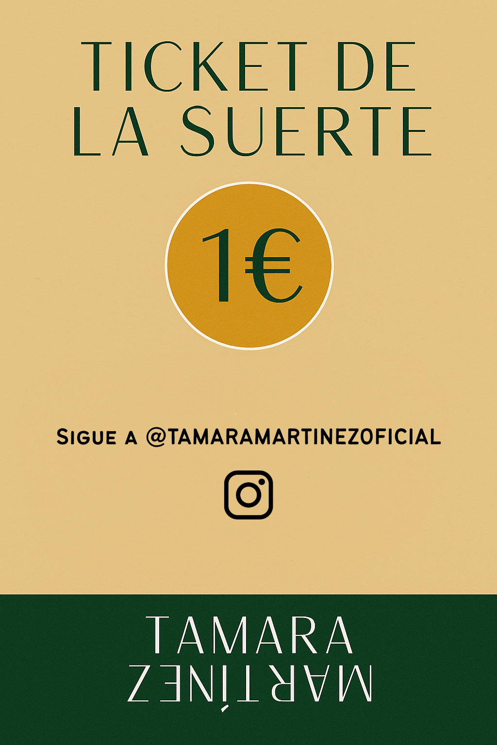 TICKET DE LA SUERTE