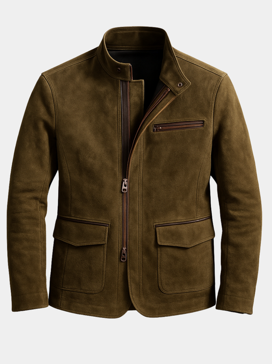 MARCO | Chaqueta de gamuza clásica