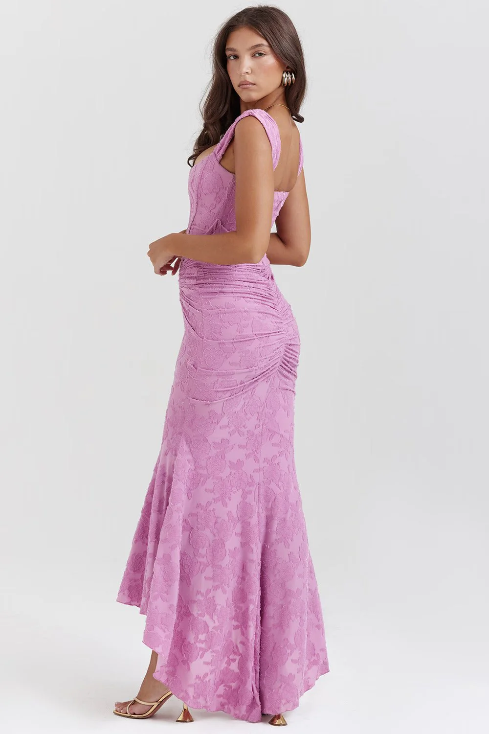 KIARA | Vestido largo con corsé sofisticado