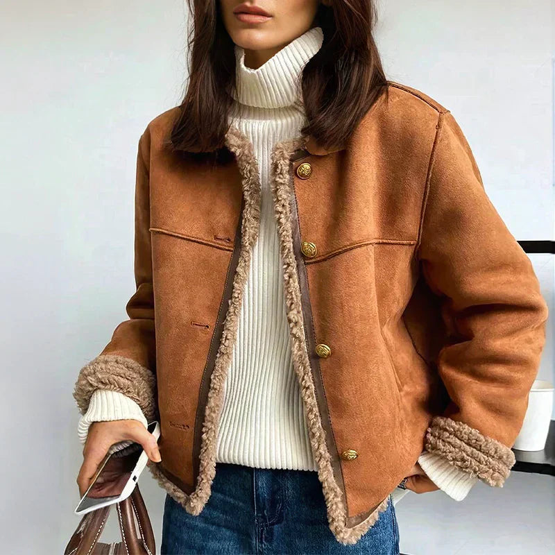 CORA | Chaqueta de piel de oveja