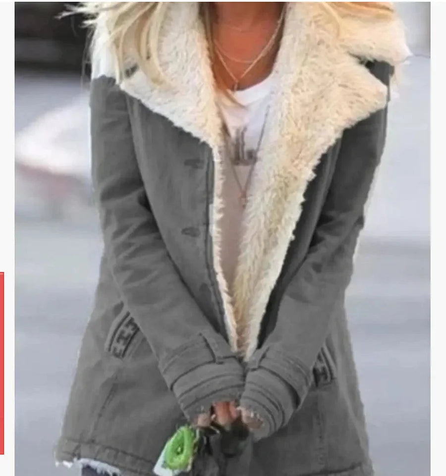 RAISA | Chaqueta de invierno de mezcla de algodón