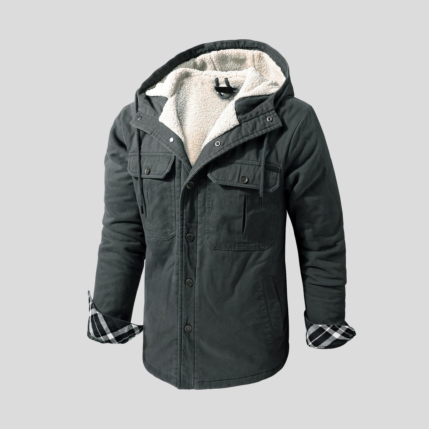 ABSAIL | Chaqueta con capucha para hombre
