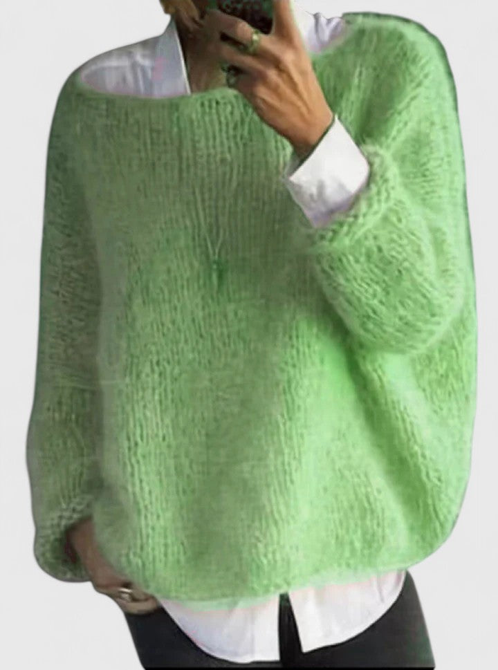 AVA | Suéter de punto grueso oversize