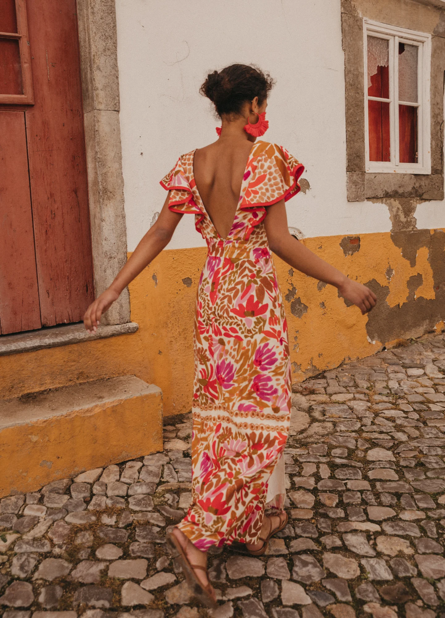 SEVILLA | Vestido maxi estampado