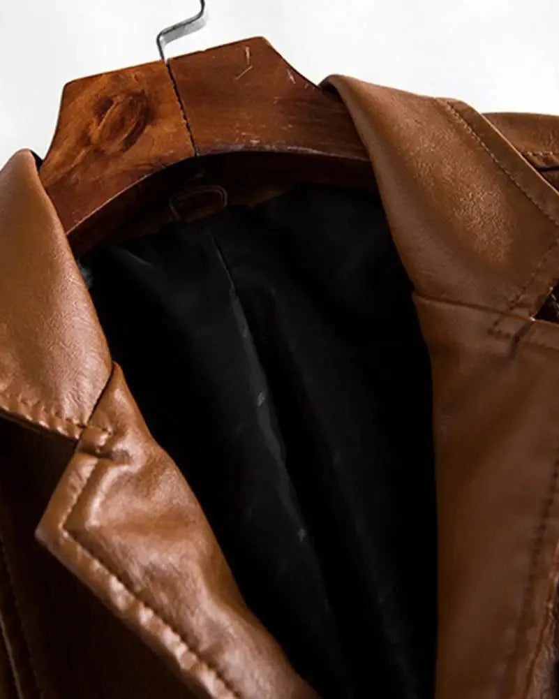 ENZO | Chaqueta informal de cuero