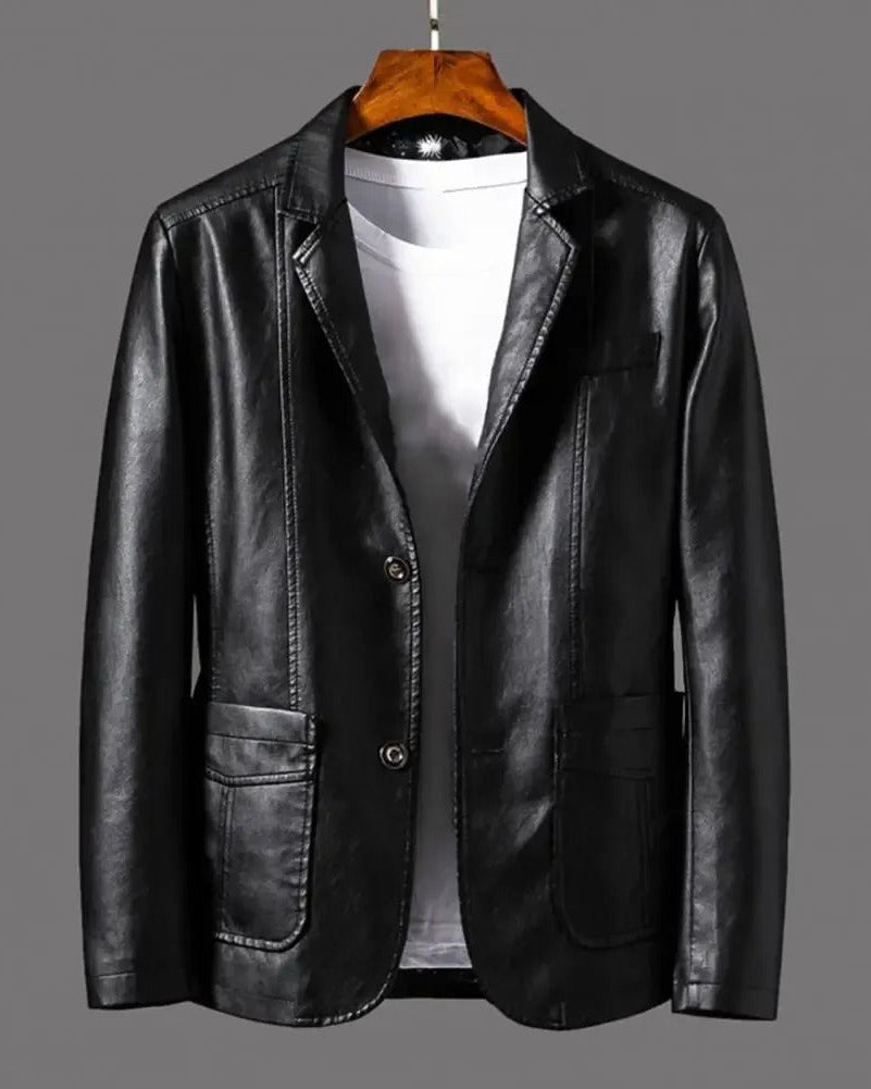 ENZO | Chaqueta informal de cuero