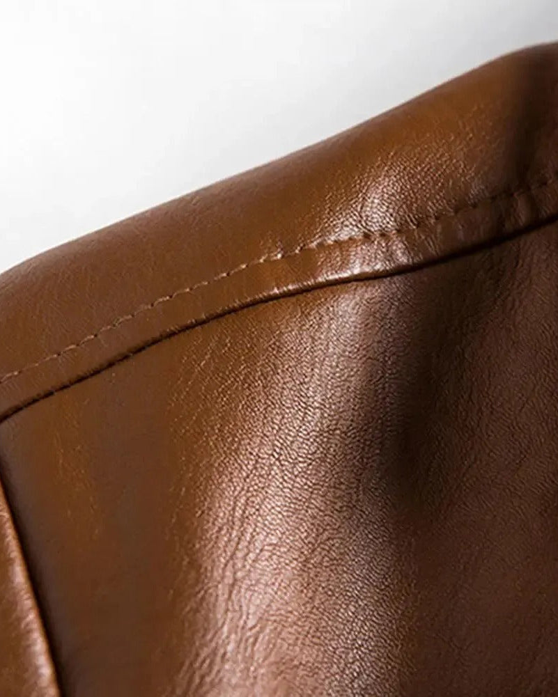 ENZO | Chaqueta informal de cuero