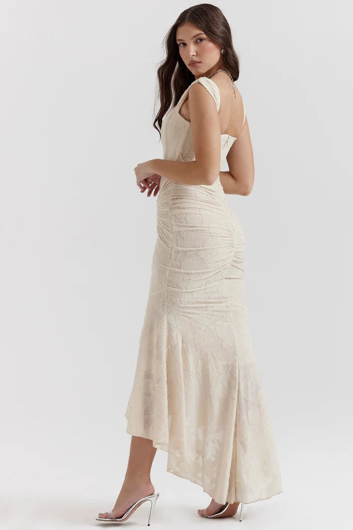 KIARA | Vestido largo con corsé sofisticado