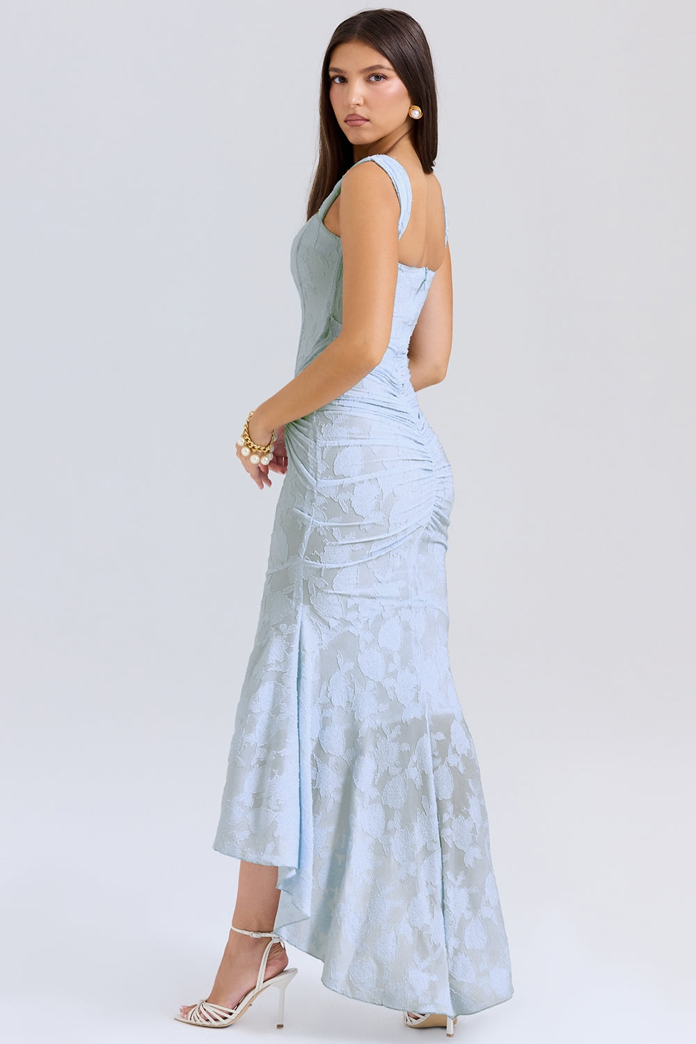 KIARA | Vestido largo con corsé sofisticado
