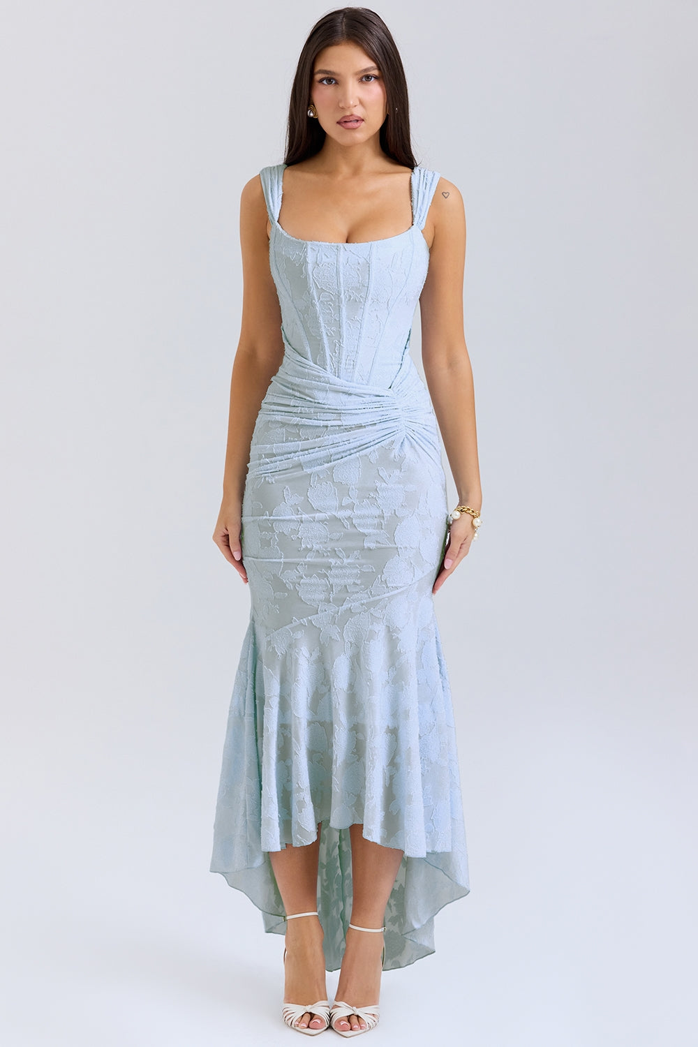 KIARA | Vestido largo con corsé sofisticado
