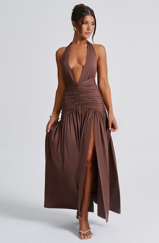 MAIA | Vestido largo de tirantes