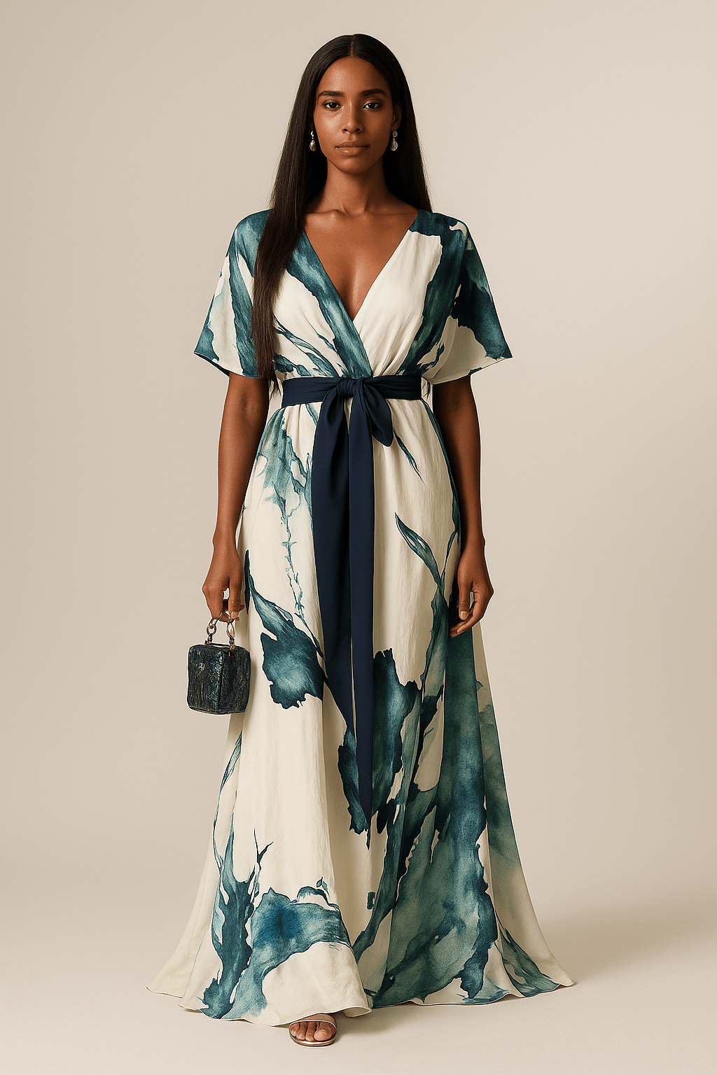 MARGOT | Vestido acuarela de diseño