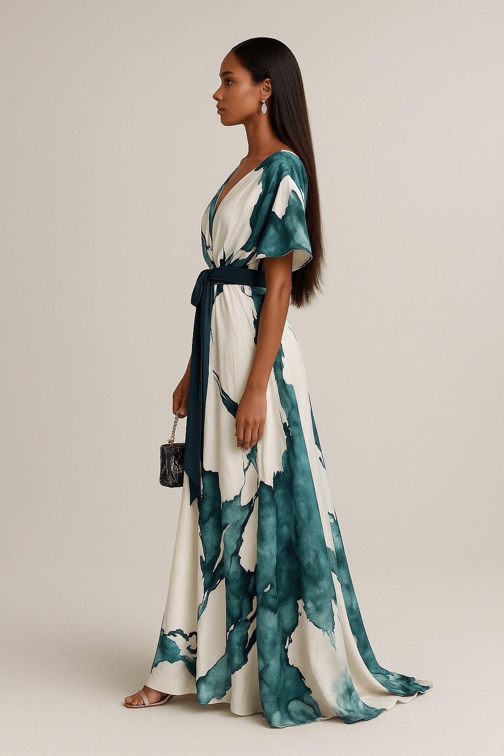 MARGOT | Vestido acuarela de diseño