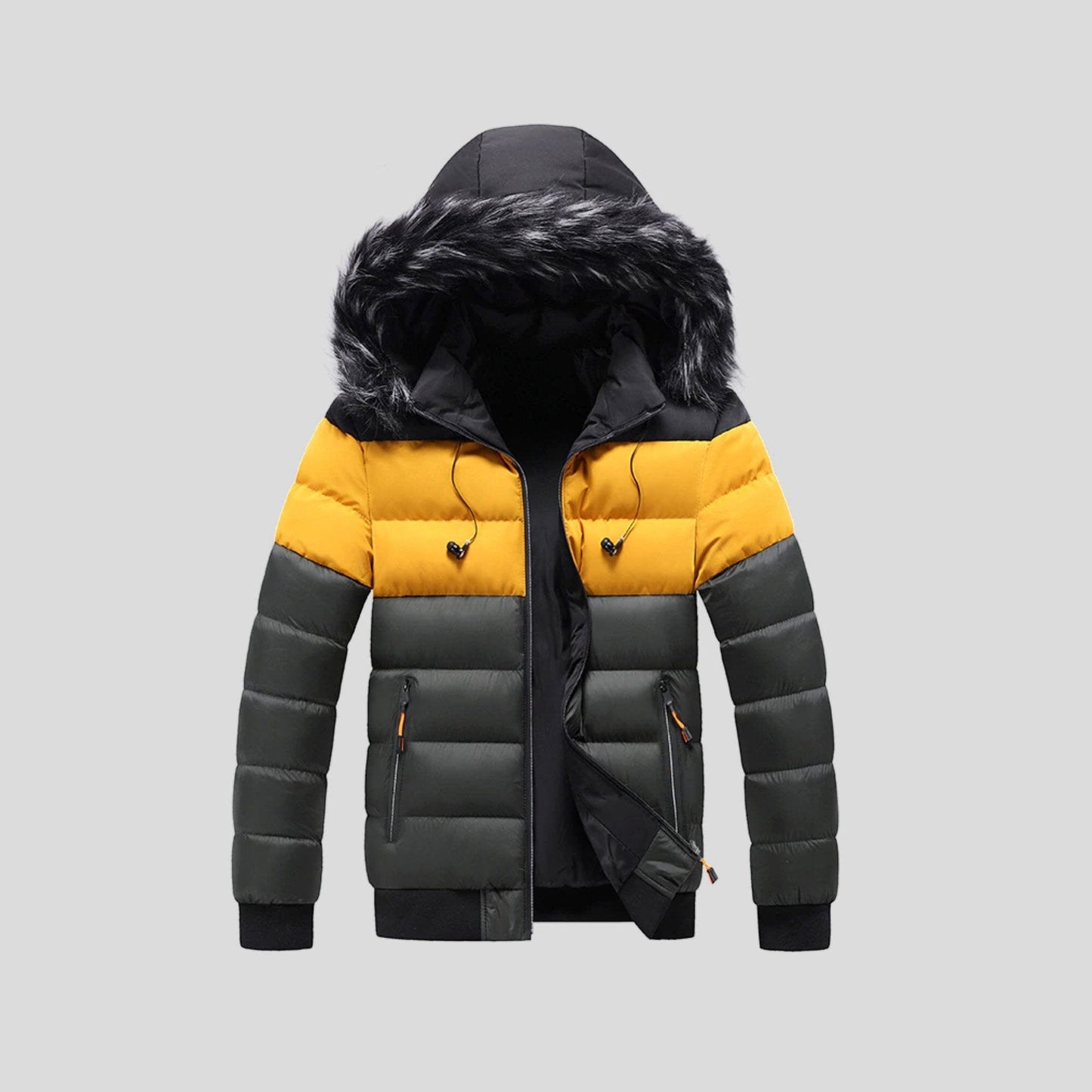 SPENCER | Chaqueta acolchada con capucha para hombre