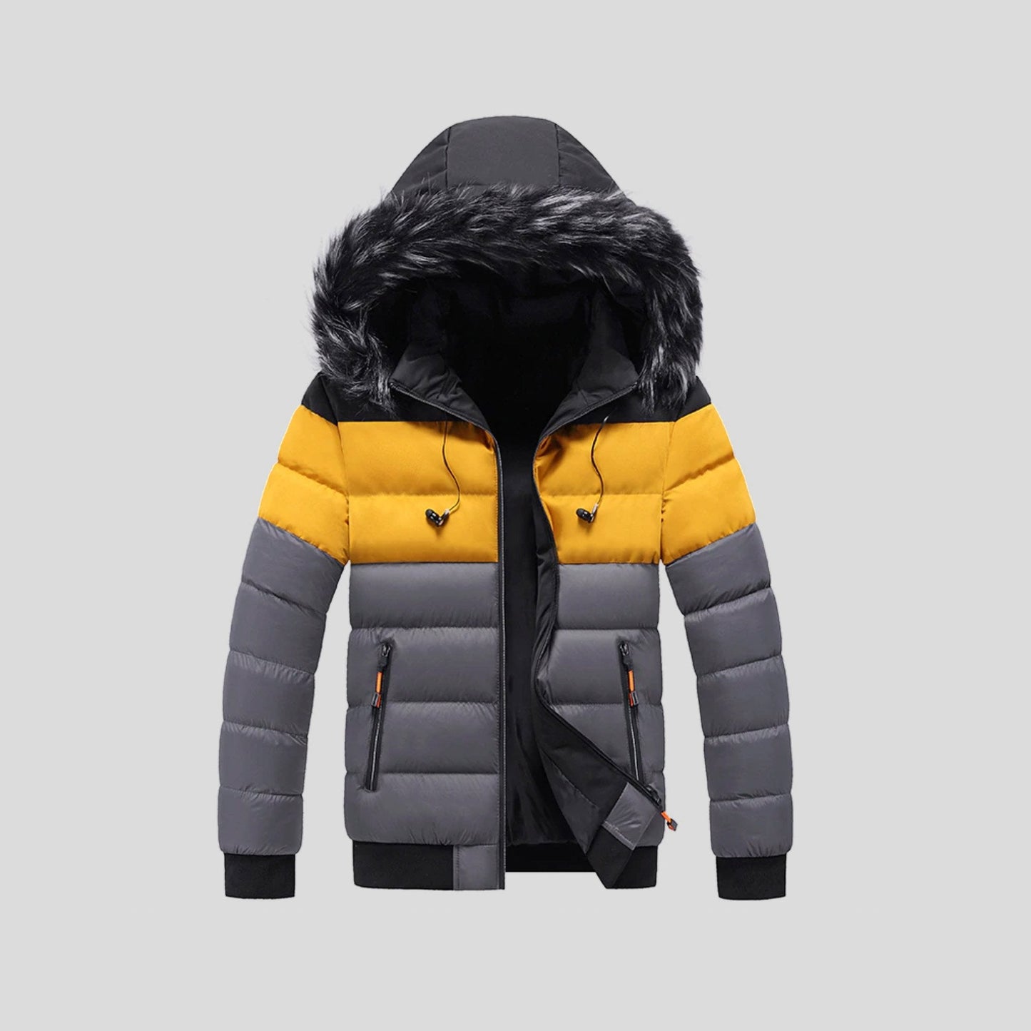 SPENCER | Chaqueta acolchada con capucha para hombre