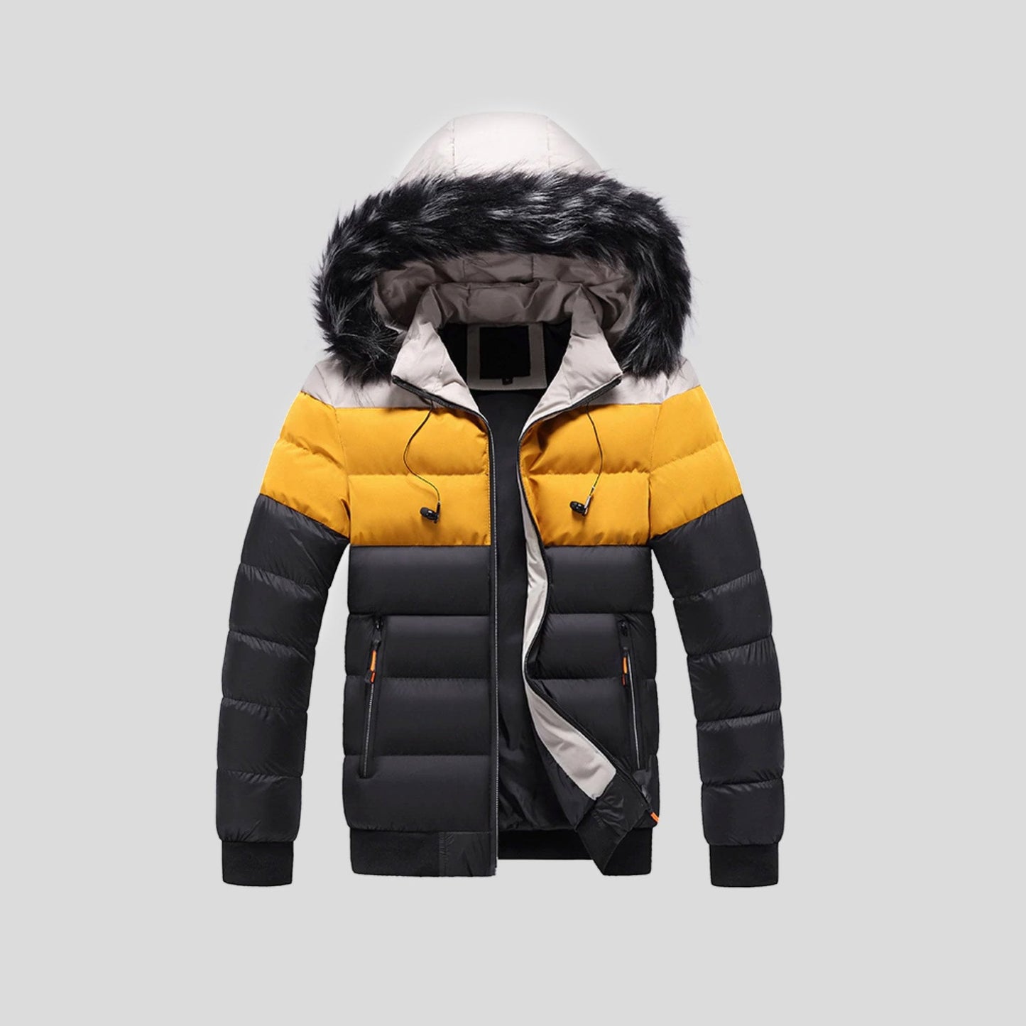 SPENCER | Chaqueta acolchada con capucha para hombre
