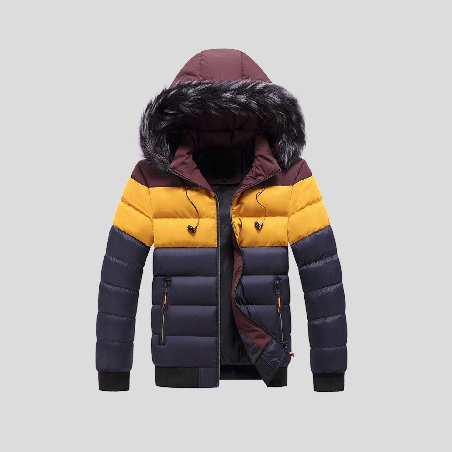SPENCER | Chaqueta acolchada con capucha para hombre