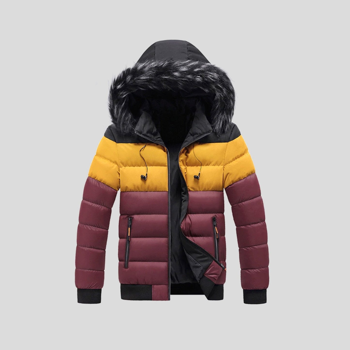 SPENCER | Chaqueta acolchada con capucha para hombre