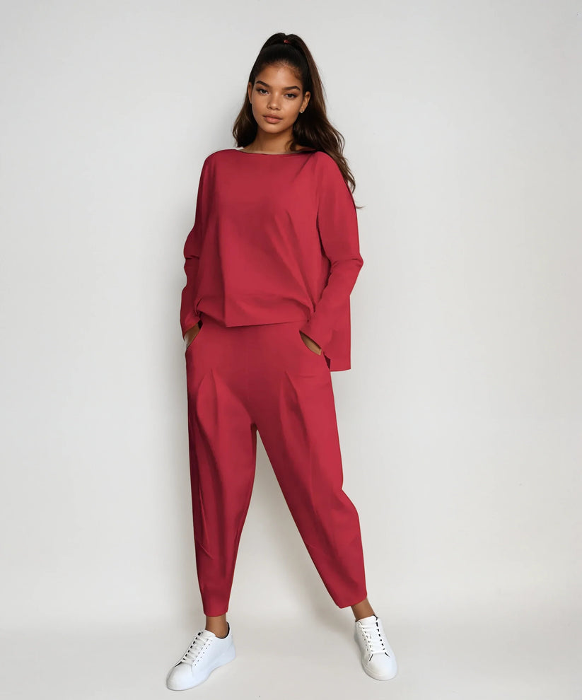 CRISHA | Conjunto elegante de dos piezas