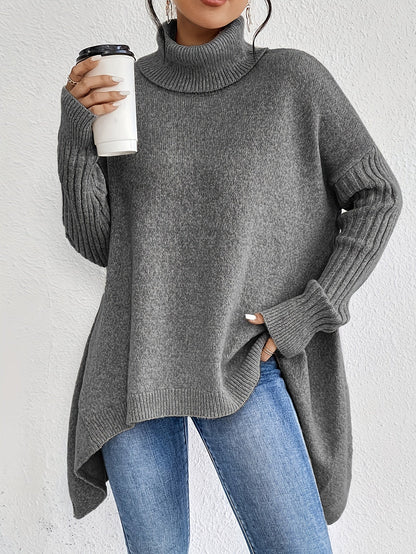 ANNE | Suéter de cuello alto oversize