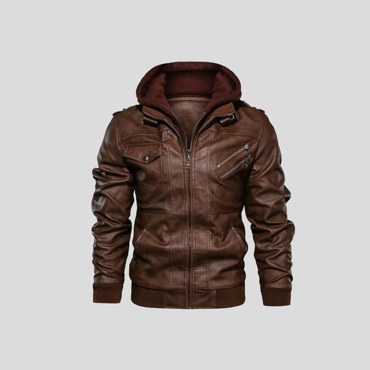 EMILIANO | Chaqueta con capucha desmontable para hombre