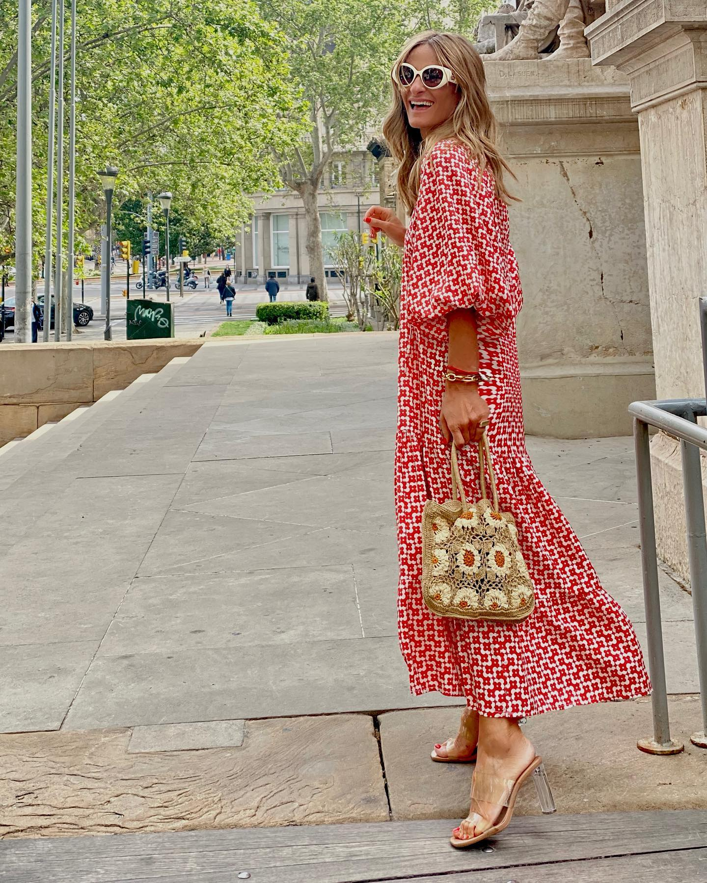 ZAIRA | Vestido estampado de temporada.